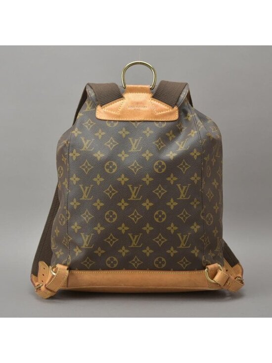 Louis Vuitton Montsouris GM Backpack Monogram Brown main image 9